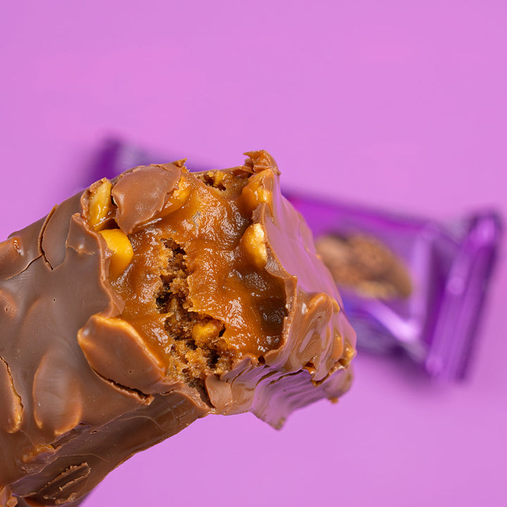 Nutramino Proteiinipatukka - Chunky Peanut & Caramel (12 x 55 g)