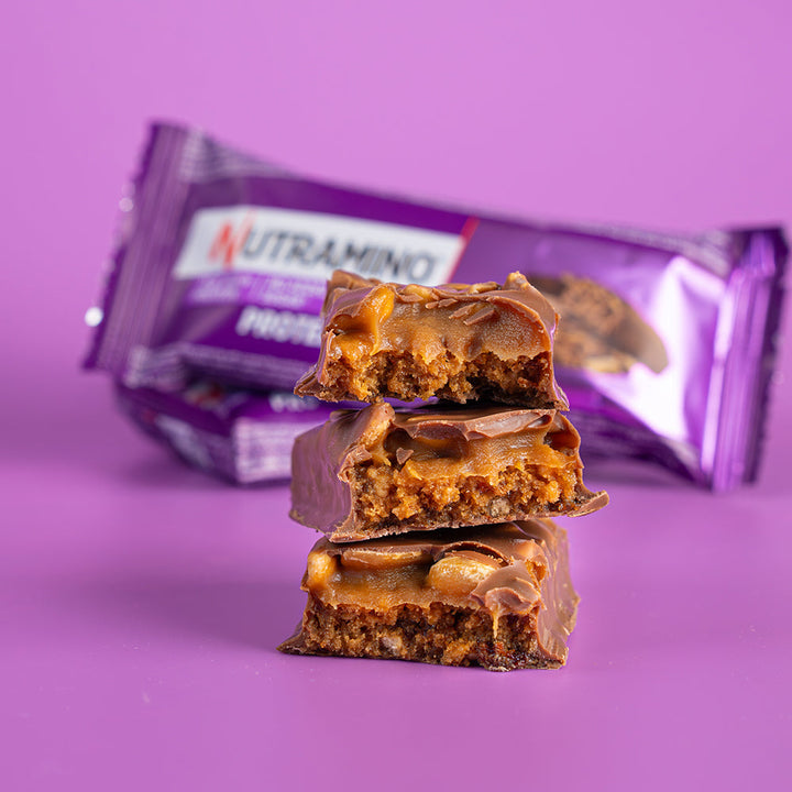 Nutramino Proteiinipatukka - Chunky Peanut & Caramel (55 g)