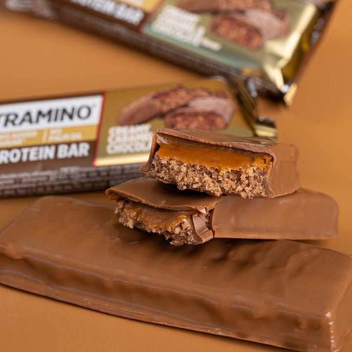 Nutramino Proteiinipatukka - Creamy Caramel & Chocolate (55 g)