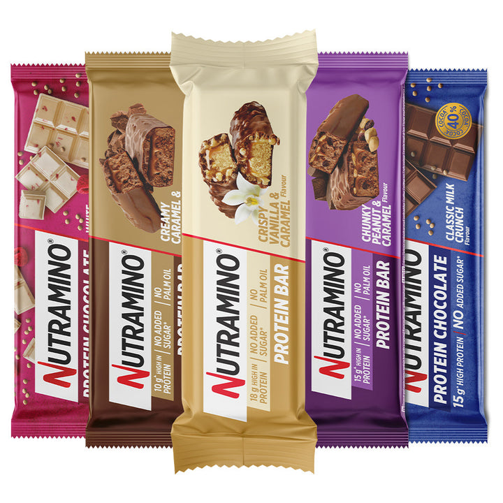 Nutramino Proteiinipatukka - Mix & Match (12 kpl)