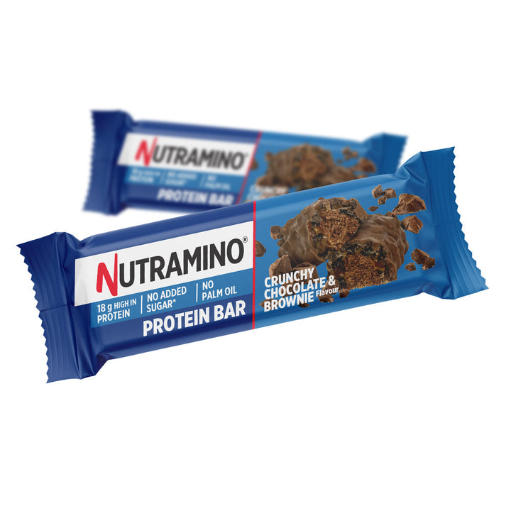 Nutramino Proteiinipatukka - Crunchy Chocolate & Brownie (55 g)