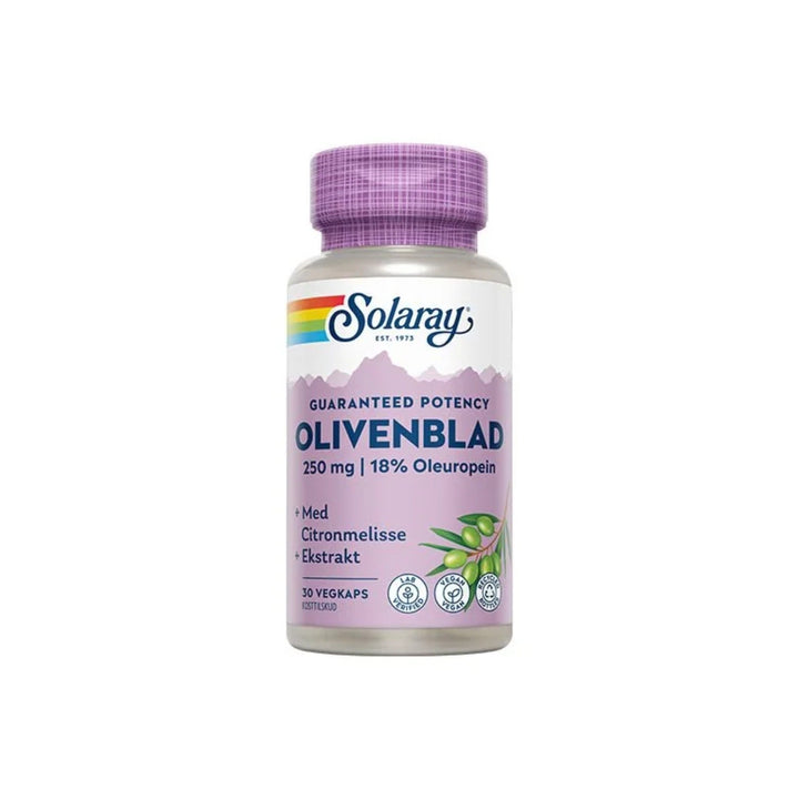 Solaray Olivenblad (30 kapselia)