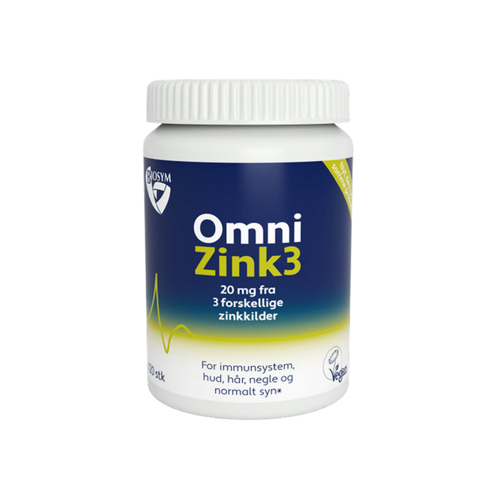Biosym OmniZink3 (100 tablettia)