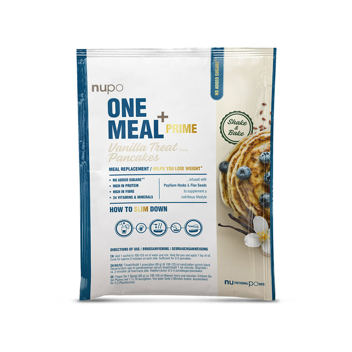 Nupo One Meal +Prime Pancake (60 g) - Vanilla Treat