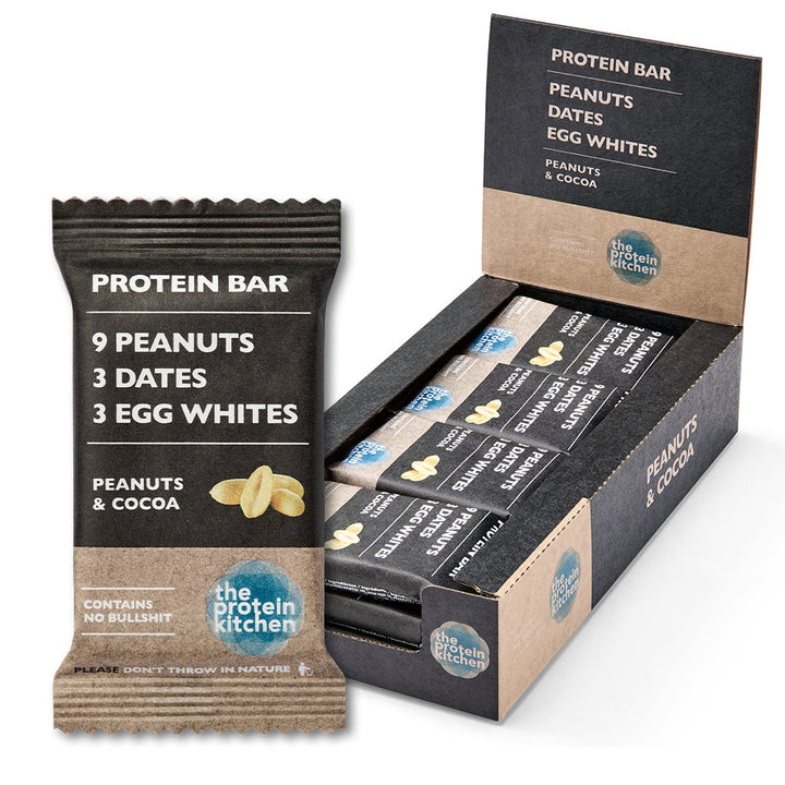 The Protein Kitchen Bar - Peanuts & Cocoa (12 x 50 g)