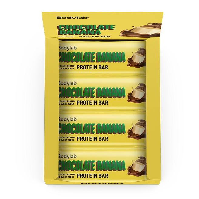 Bodylab Proteiinipatukka - Chocolate Banana (12 x 55 g)