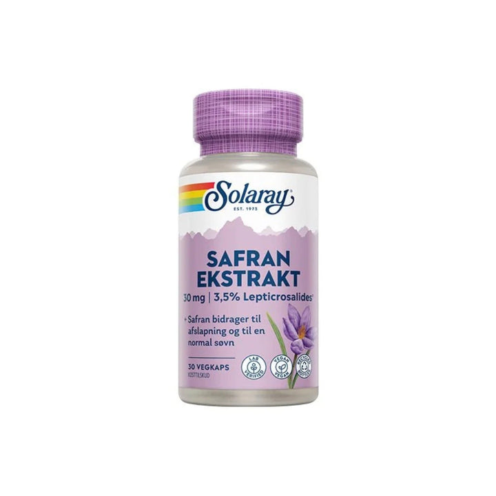 Solaray Safran ekstrakt (30 kapselia)