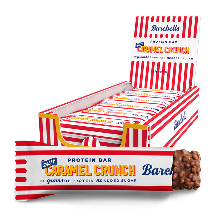 Barebells Proteiinipatukka - Salty Caramel Crunch (12 x 55 g)