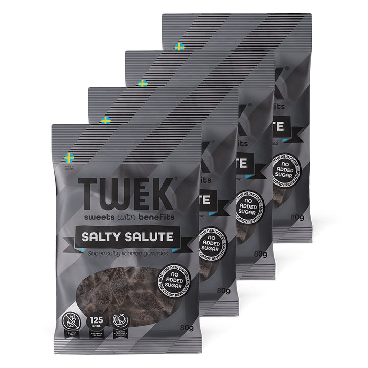 TWEEK Candy - Salty Salute (4 x 80 g)