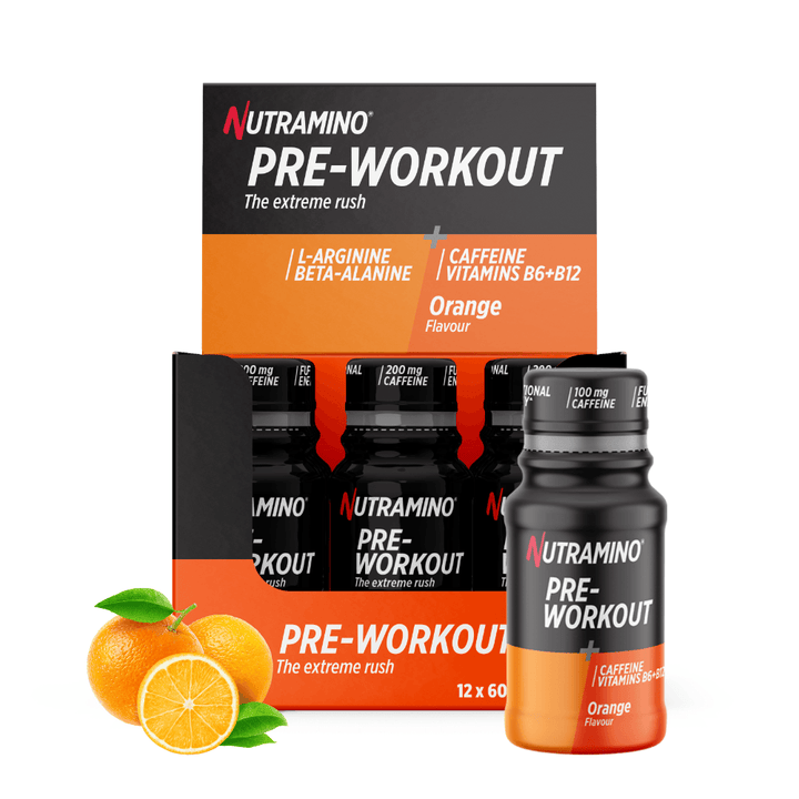 Nutramino Pre-Workout Shots - Mix & Match (12 x 60 ml)