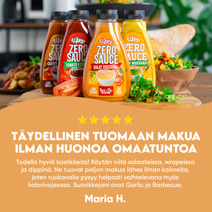 Wispy Zero Sauce - Mix & Match (6 kpl)