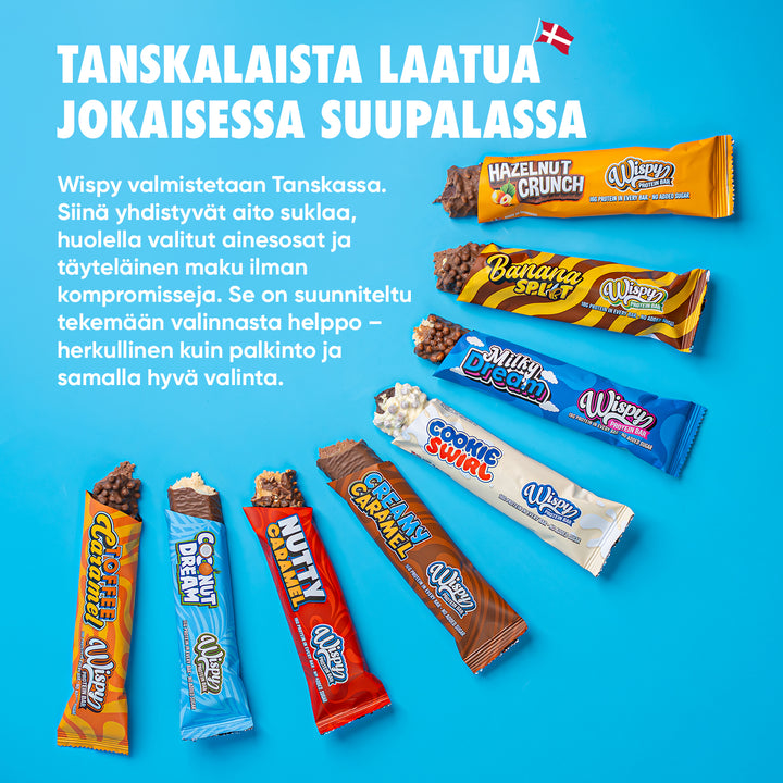 Wispy Proteiinipatukka - Mix & Match (10 x 55 g)
