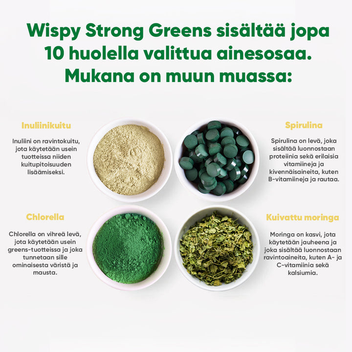 Wispy Strong Greens - Juicy Mango (300 g)