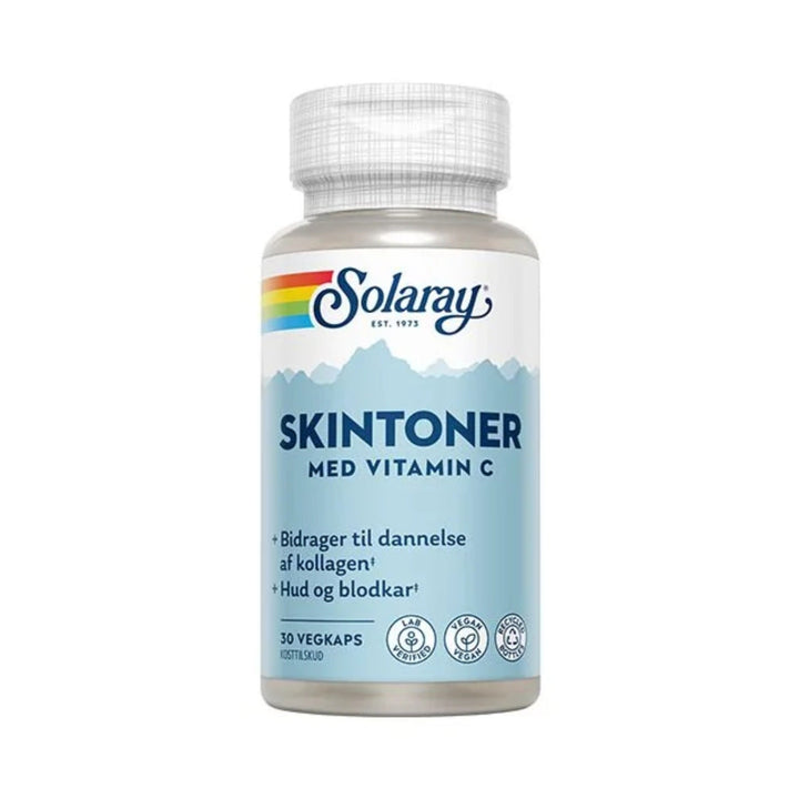 Solaray Skintoner + C-vitamiini (30 kapselia)