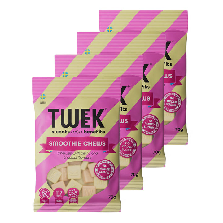 TWEEK Candy - Smoothie Chews (4 x 70 g)