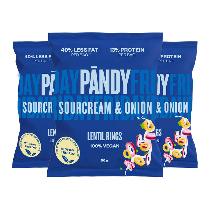 PANDY Chips - Sour Cream & Onion (6 x 50 g)