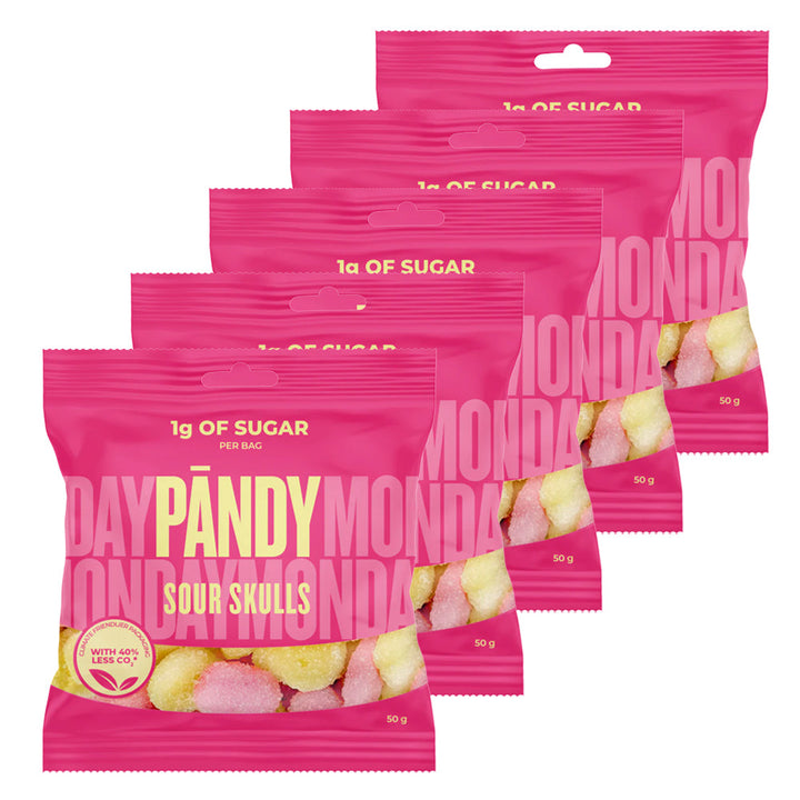 PANDY CANDY - Sour Skulls (6 x 50 g)