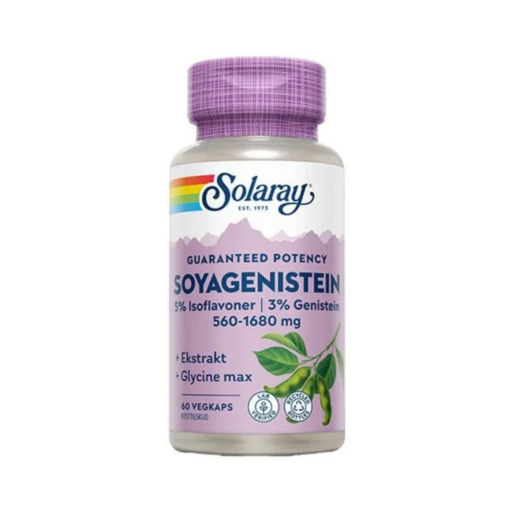 Solaray SoyaGenistein (60 kapselia)
