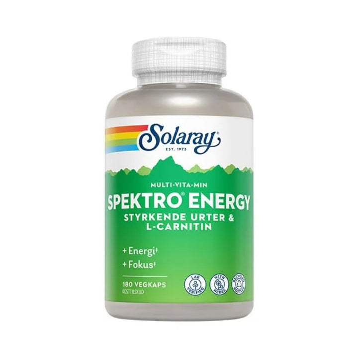 Solaray Spektro Energy (180 kapselia)