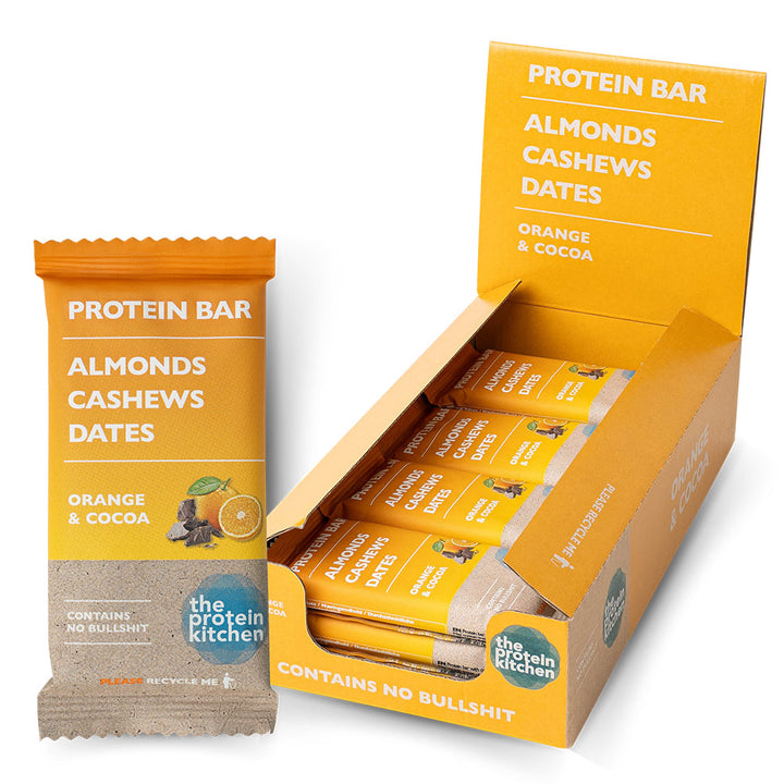 The Protein Kitchen Bar - Orange & Cocoa (12 x 50 g)