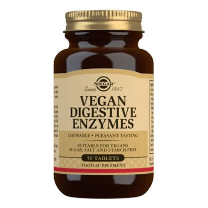 Solgar Vegan Digestive Enzymes (50 tablettia)