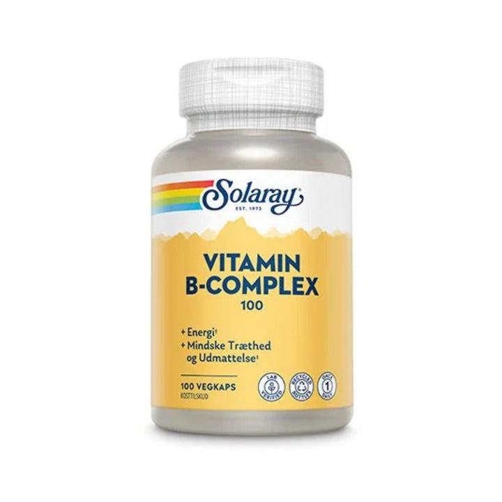 Solaray Vitamin B-Complex 100 (100 kapselia)