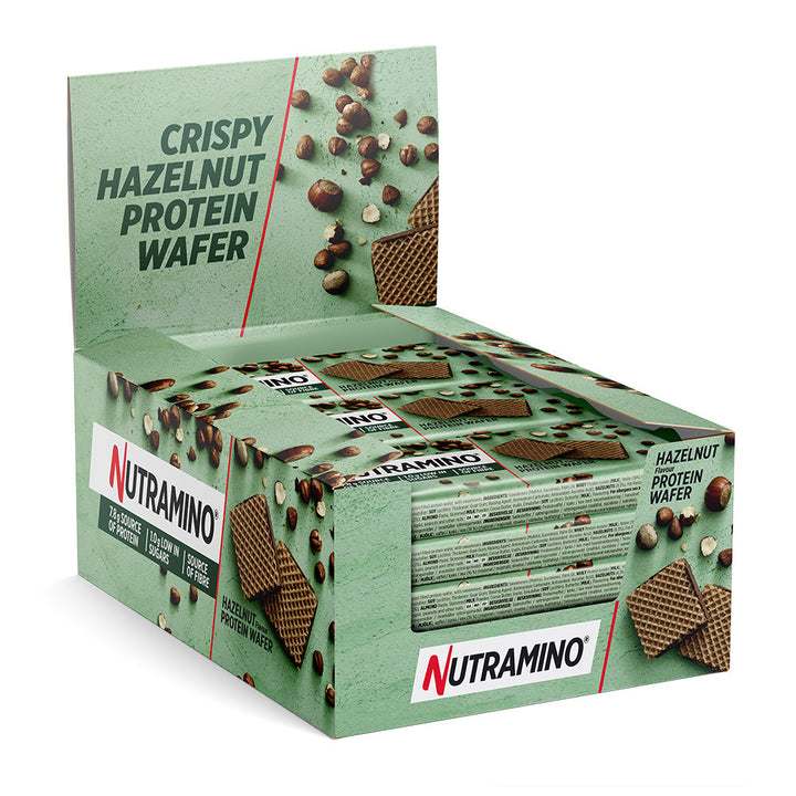 Nutramino Proteiinivohveli - Hazelnut (12 x 39 g)