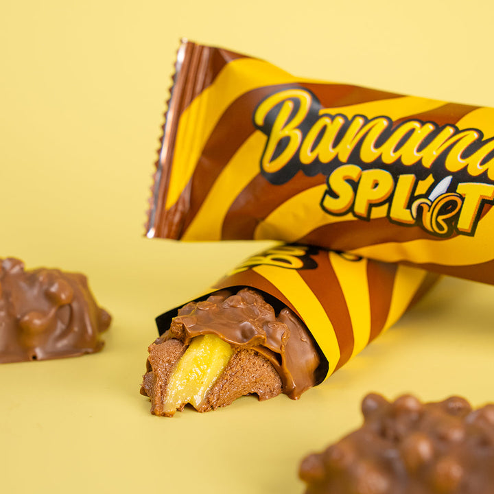 Wispy Proteiinipatukka - Banana Split (10 x 55 g)