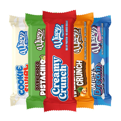 Wispy Proteiinipatukka - Mix & Match (10 x 55 g)