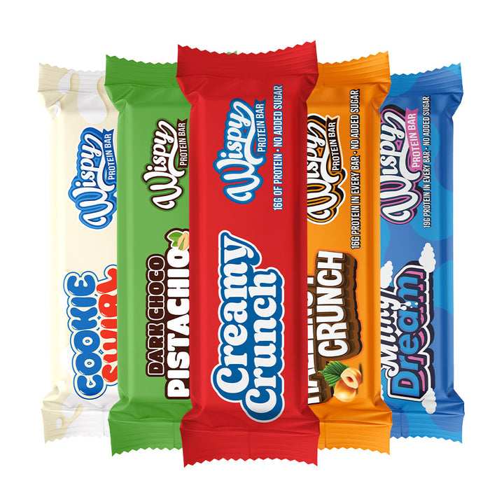 Wispy Proteiinipatukka - Mix & Match (10 x 55 g)