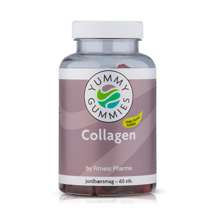 Fitness Pharma Yummy Gummies Collagen - Strawberry (60 kpl)
