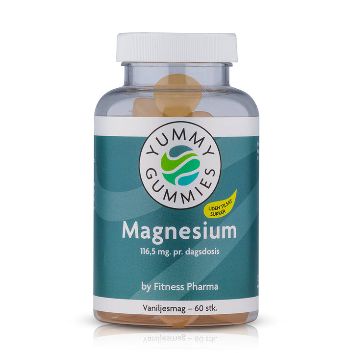 Fitness Pharma Yummy Gummies Magnesium - Vanilla (60 kpl)